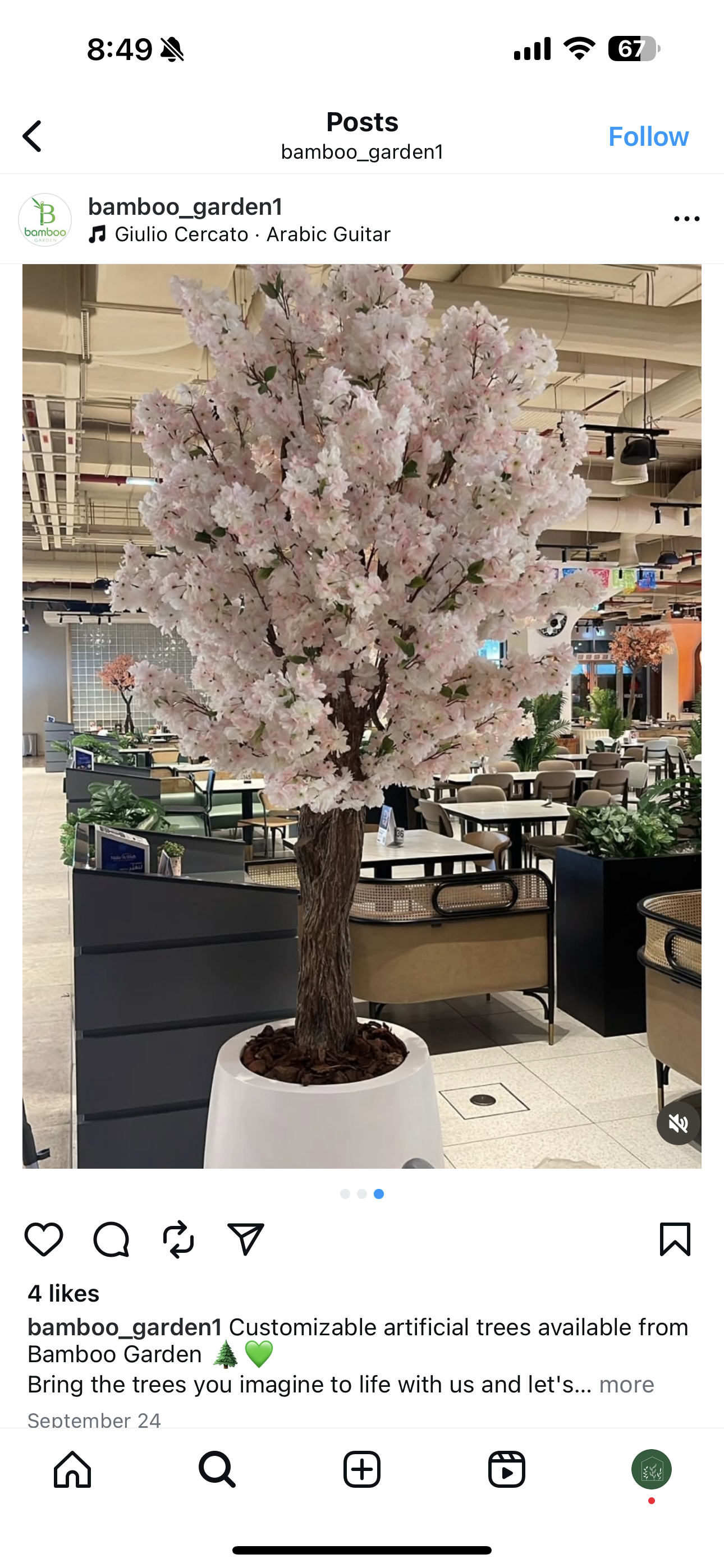 Artificial Cherry Blossom XLarge