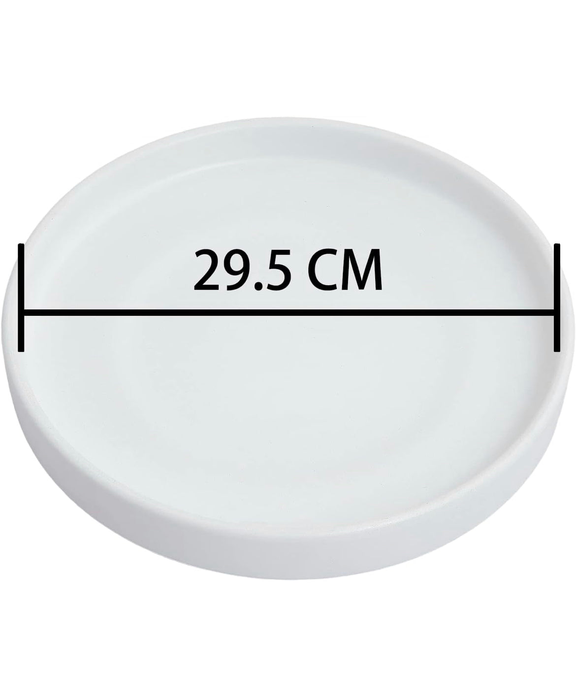 Plant Plate Saucer Ceramic