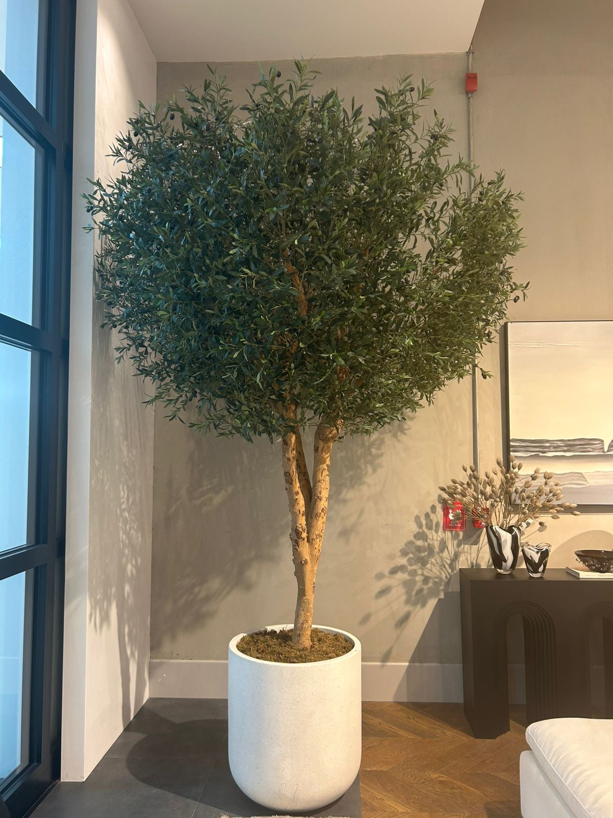 Artificial Olive Premium Large Think Trunk