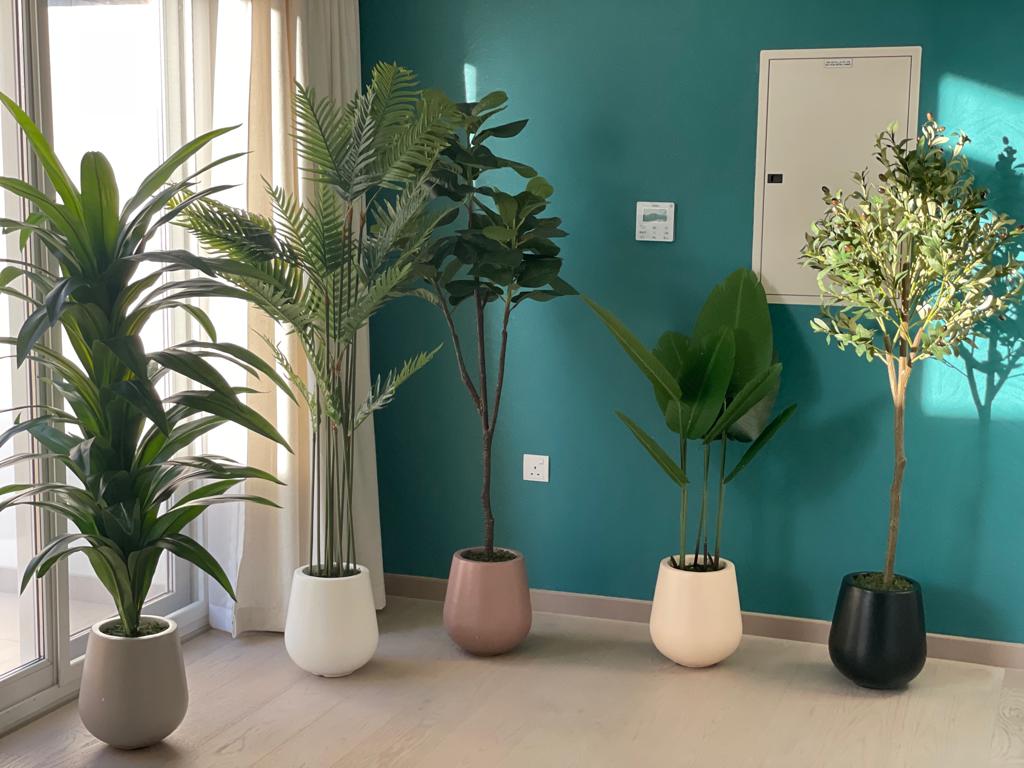 AA Office Plant Artificial 5plants Bundle