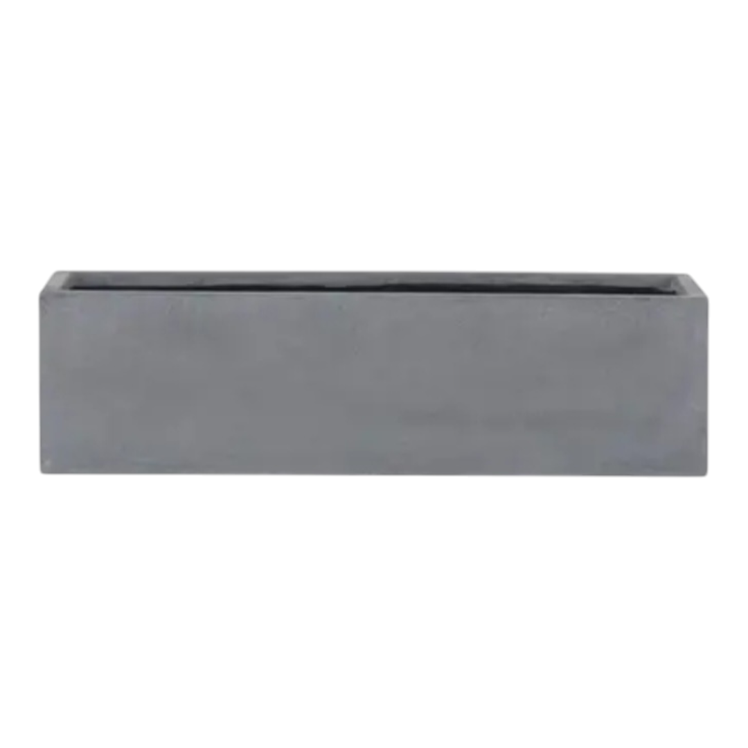 Rectangle Pot Fiber Large 100cmx40cmx40cm in UAE
