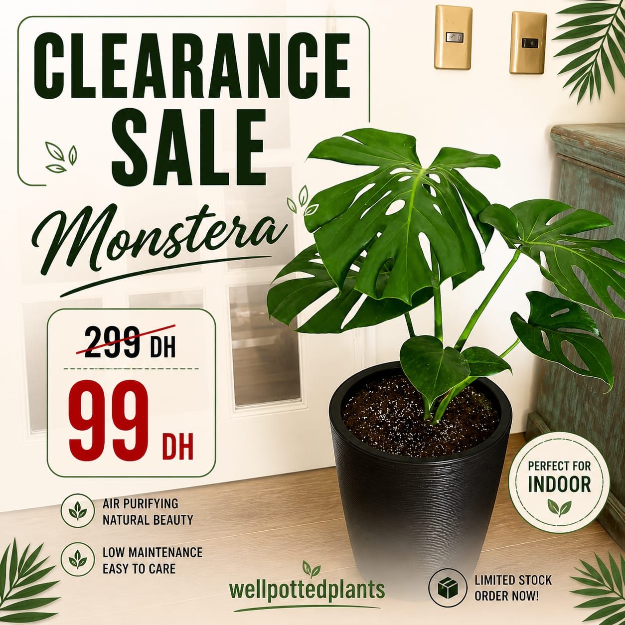 Special Clearance Sale for the Month of May.