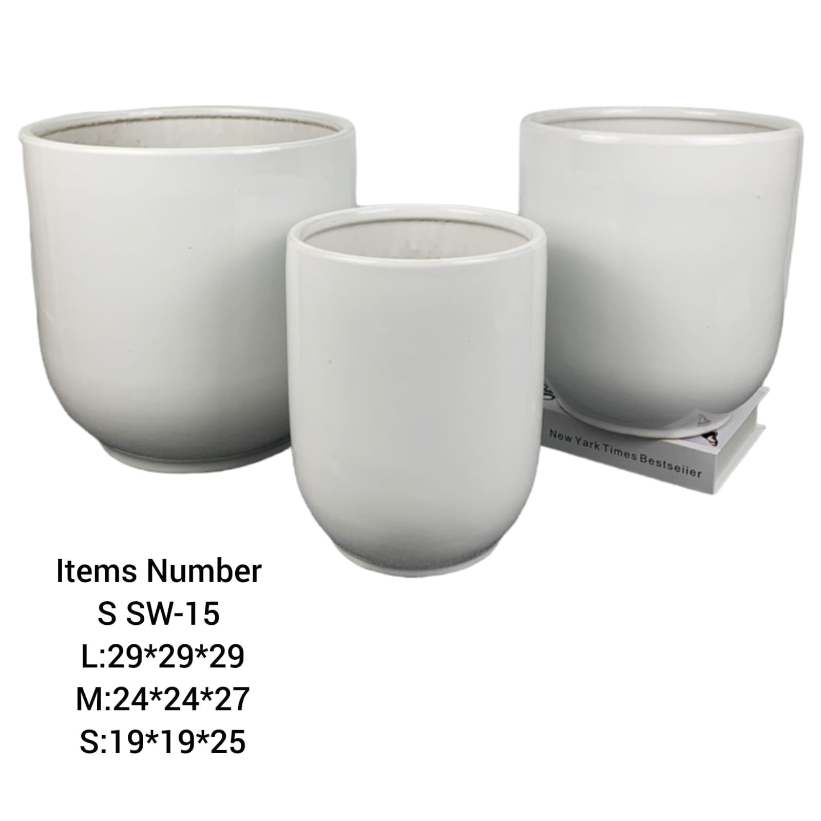 Ceramic Pot Medium 25*25cm