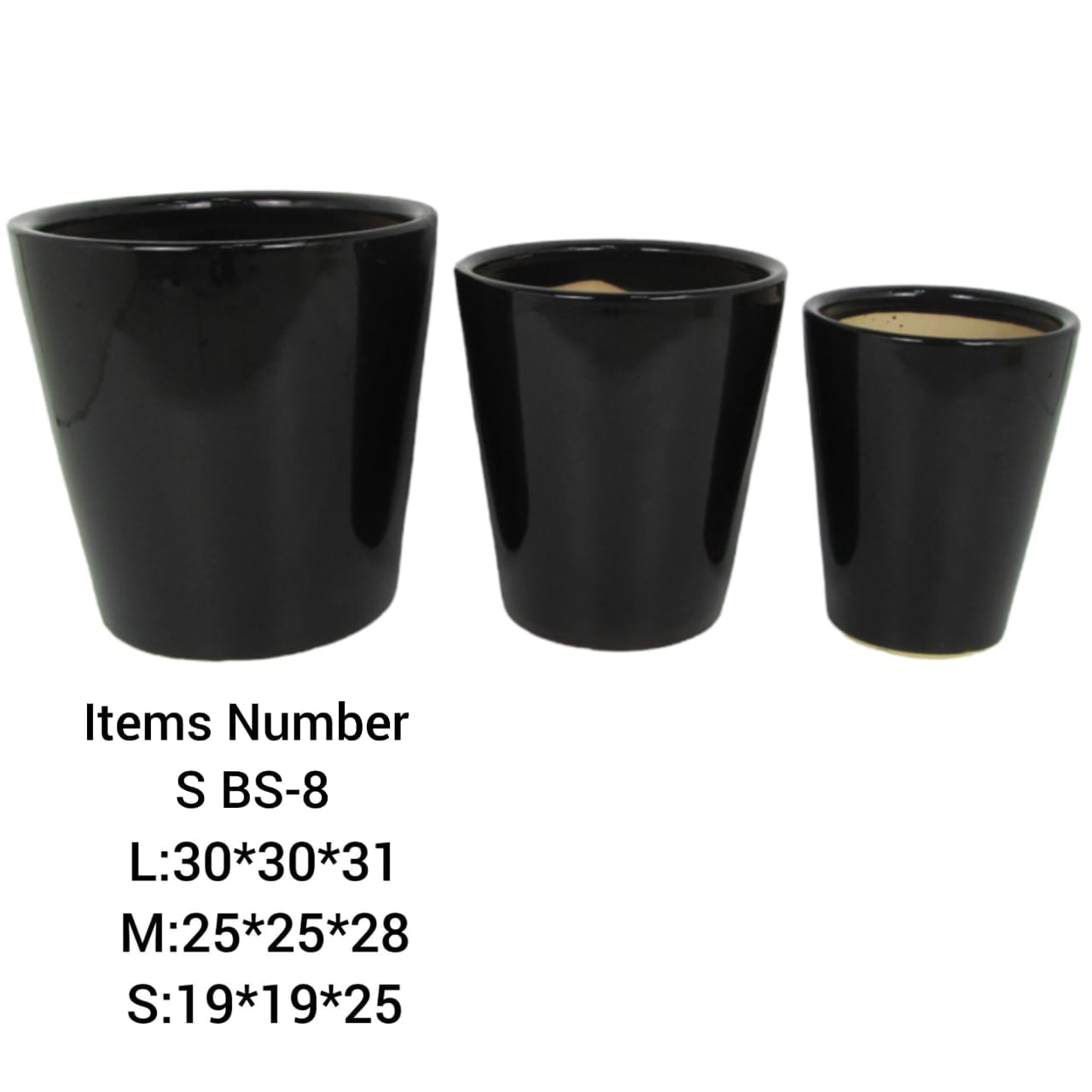 Ceramic Pot Medium 25*25cm