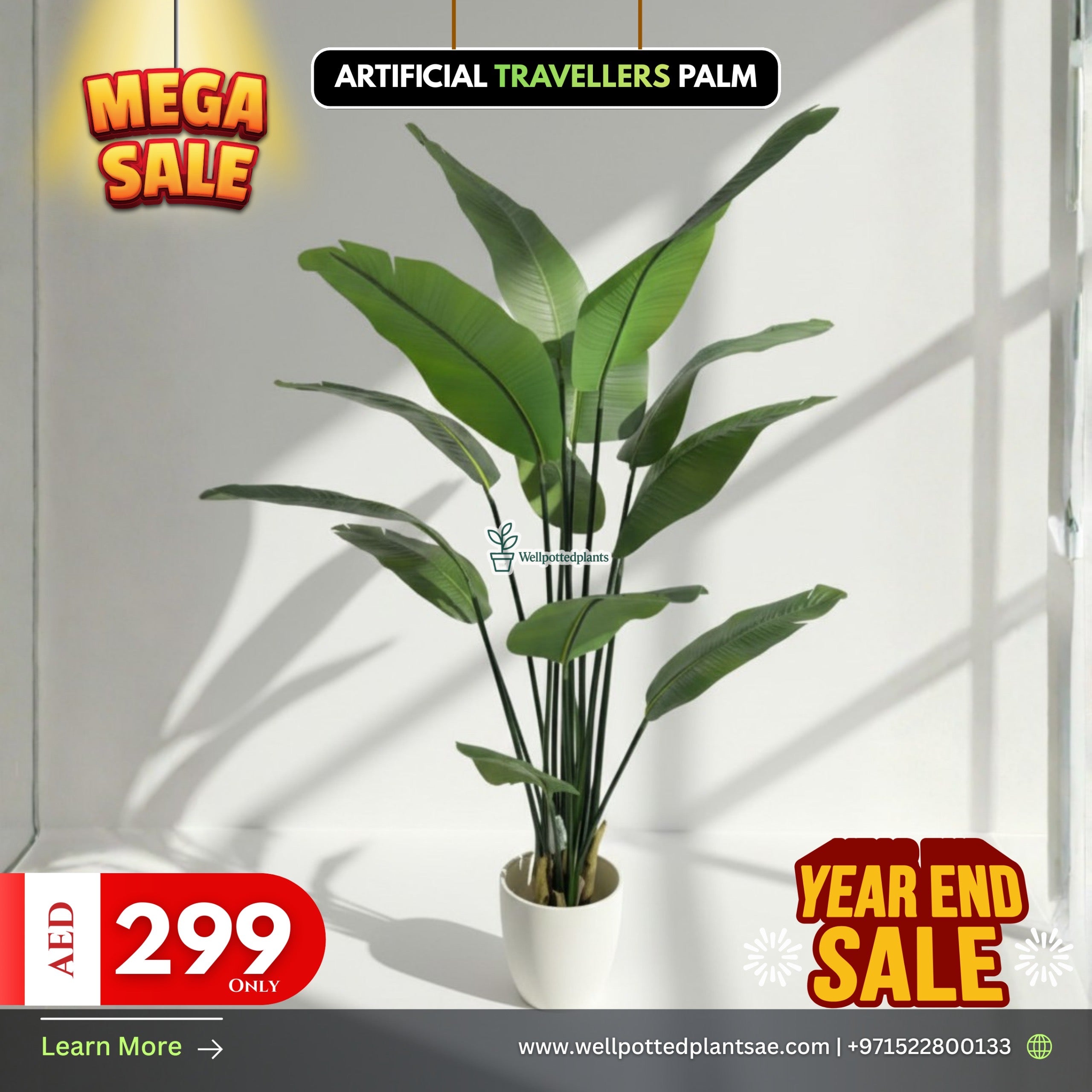 Mega Sale Artificial Plant Travellers Pa