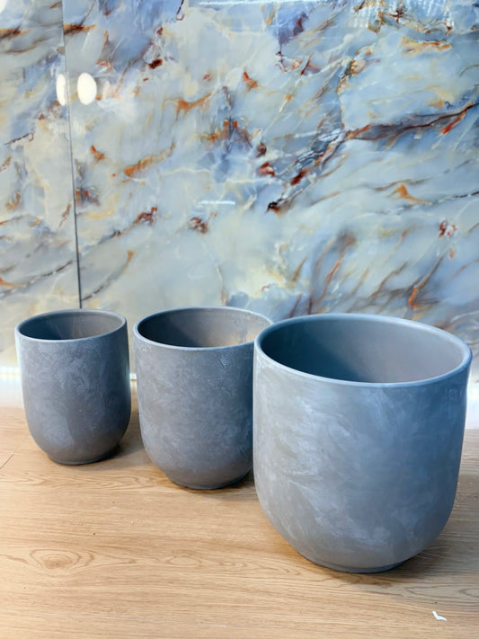 Concrete Grey Pot