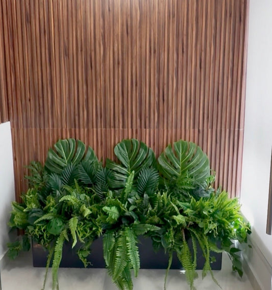 Artificial Plants in Rectangle Combo