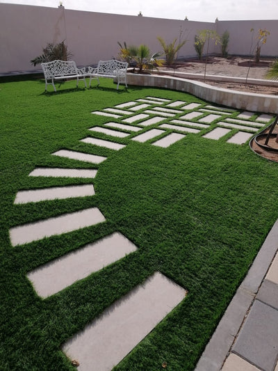Artificial Grass Premium Quality with Installation Per sqm Plants UAE