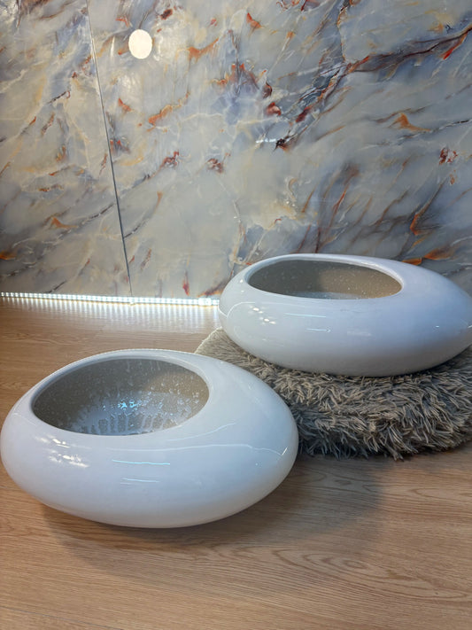 Egg Shape Ceramic Pot