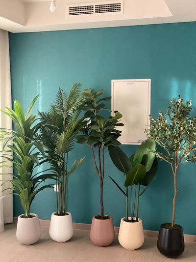 Office Plant Artificial 5plants Bundle