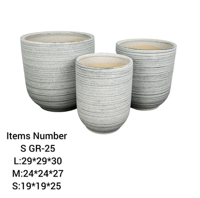 Ceramic Pot Each Big 30x30cm