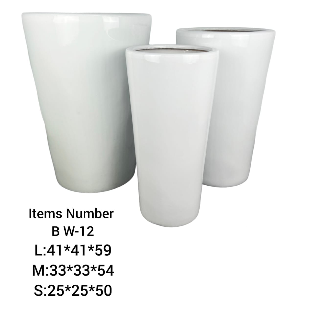 Ceramic Pot Long
