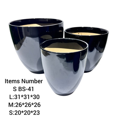 Ceramic Pot Each Big 30x30cm