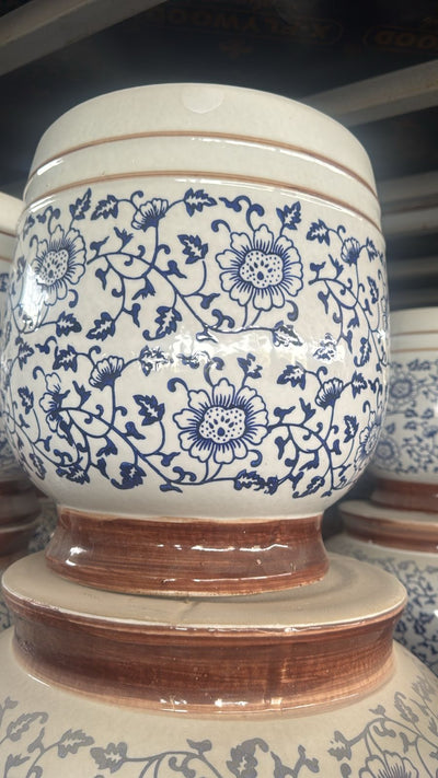 Chinese Classic Ceramic Pot Hand Made