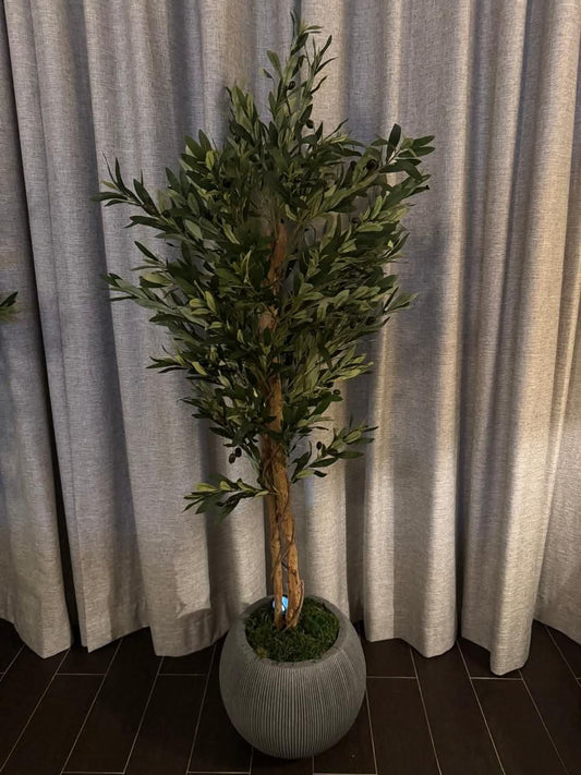 Artificial Olive Large 2stems 180cm to 2m