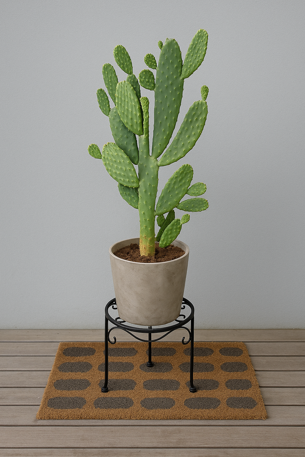 Cactus UAE in Rustic Pot