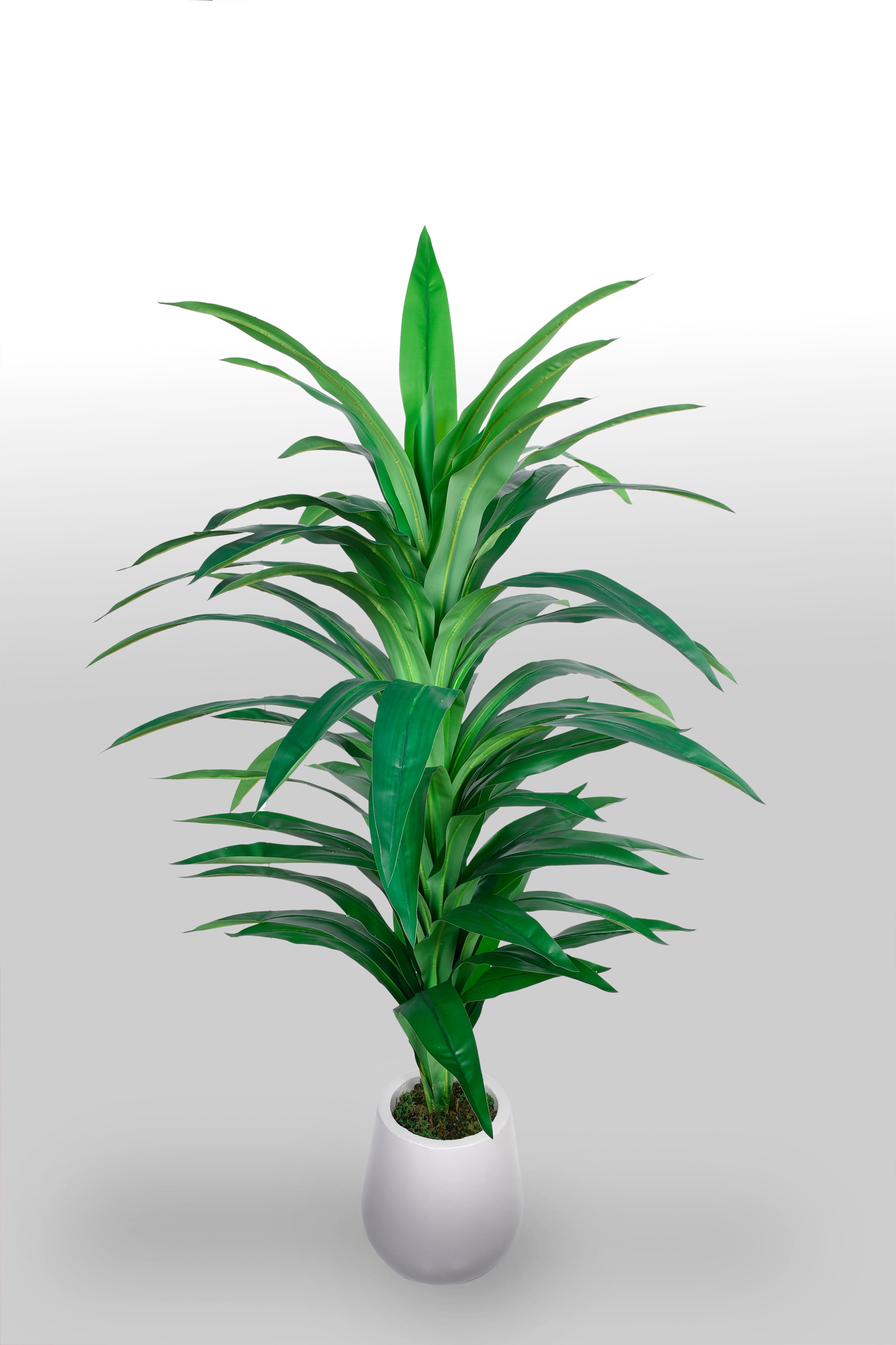 Artificial Yukka in Fiber Pot