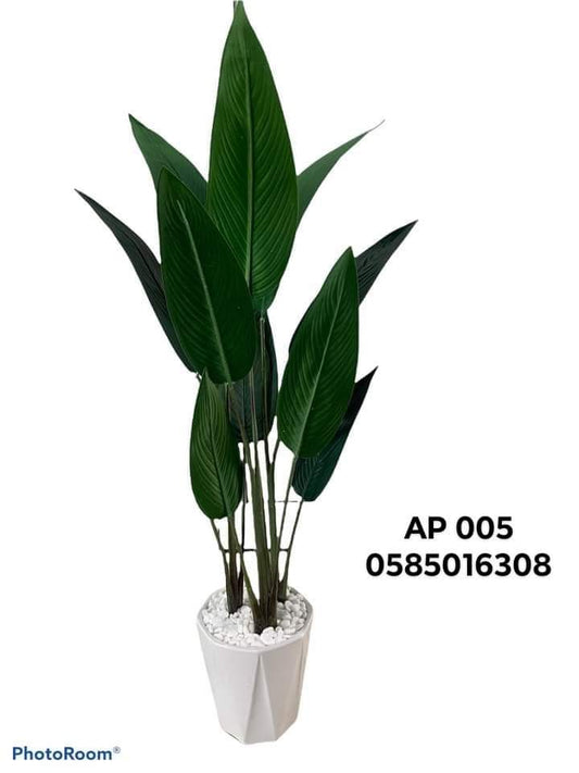 Artificial plant birds of paradise